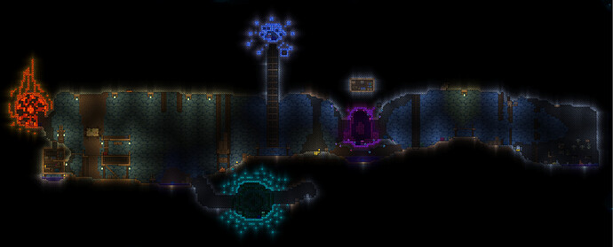 Lunar Mineshafts Bright