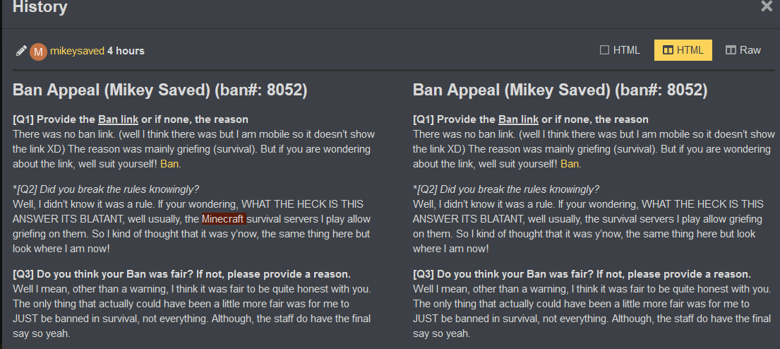Ban Appeal (Mikey Saved) (ban#_ 8052) - Terraria Server _ Ban Appeals - Dark Gaming — Mozilla Firefox 12_30_2021 12_14_44 PM